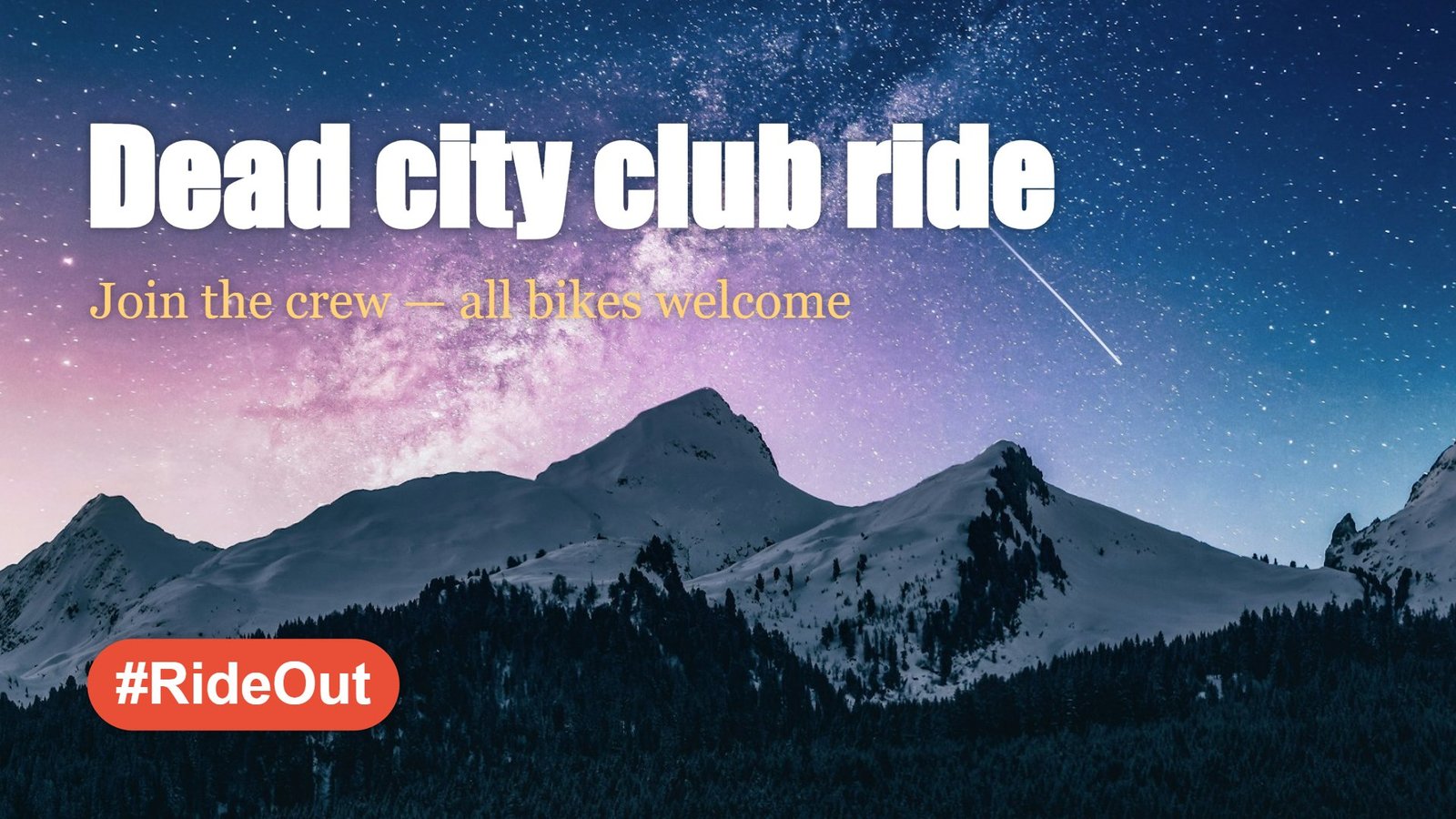Dead City Club ride